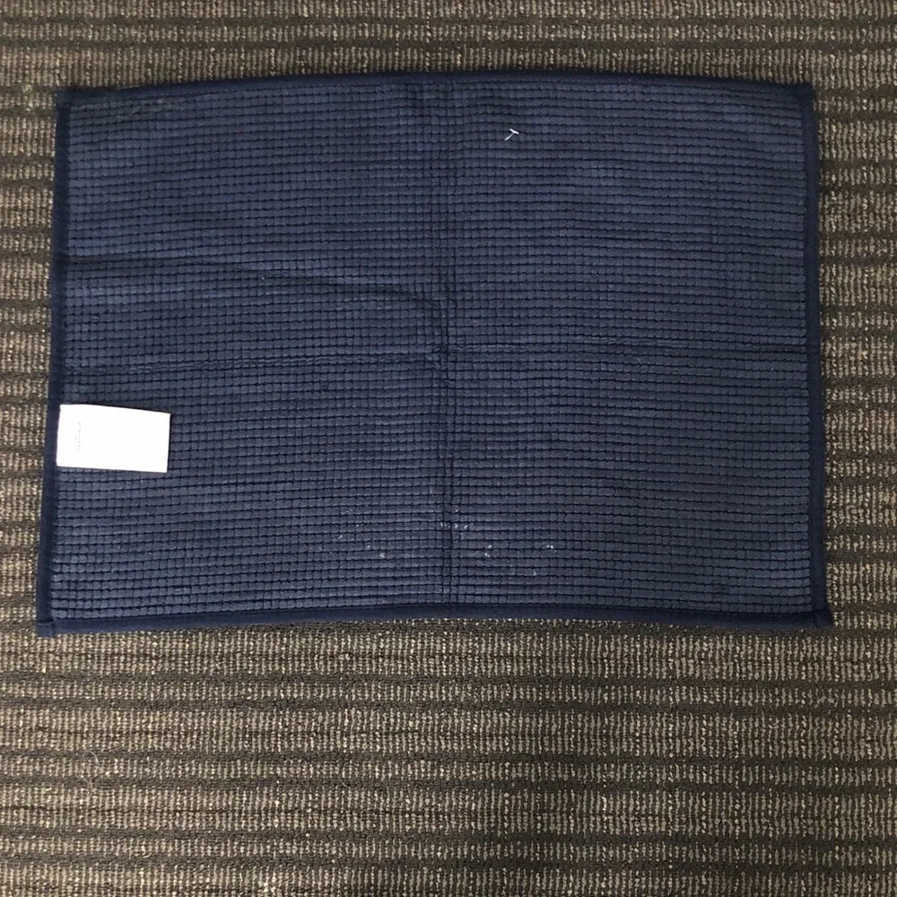 🍄 Room Essentials Navy Bath Mat Nwot